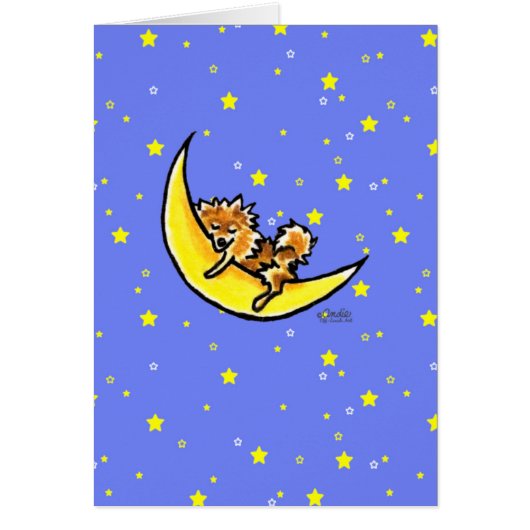 ポメラニア犬月 (正面)