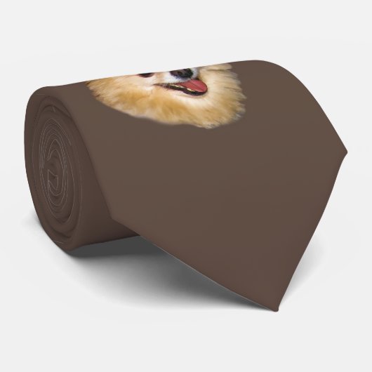 ポメラニア犬犬のカスタマイズ可能なタイ ネクタイ (ロール)