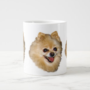 ポメラニア犬犬の専門のマグ ジャンボコーヒーマグカップ