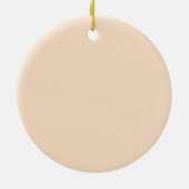 ポメラニア犬犬の運転車 セラミックオーナメント (裏面)