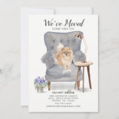 ポメラニア犬犬 |お知らせ 案内状 (正面)