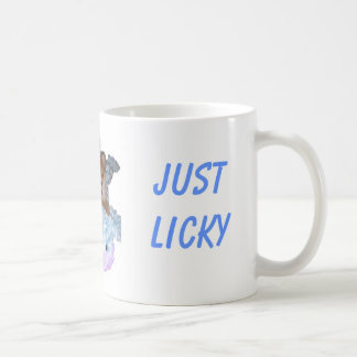 ポメラニア犬: 、ちょうどLicky Nippy コーヒーマグカップ