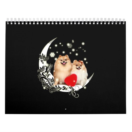 ポメラニア犬 カレンダー (カバー)