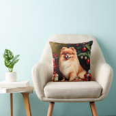 ポメラニア犬 クッション (椅子)