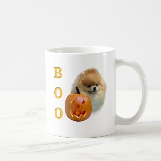 ポメラニア犬 コーヒーマグカップ (右)