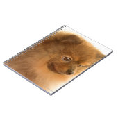 ポメラニア犬 ノートブック (左側)