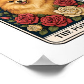 ポメラニア犬 ポスター (角)