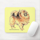 ポメラニア犬! マウスパッド (マウス)