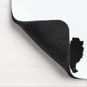 ポメラニア犬 マウスパッド (コーナー)