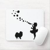 ポメラニア犬 マウスパッド (マウス)