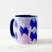 ポメラニア犬 マグカップ (正面左)