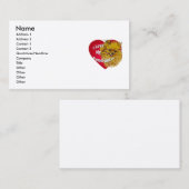 ポメラニア犬 名刺 (正面/裏面)