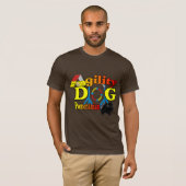 ポメラニア犬_敏捷性ギフト Tシャツ (正面フル)