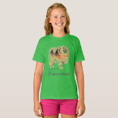 ポメラニア犬! Tシャツ (正面フル)