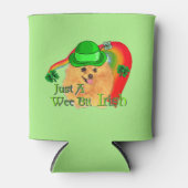 ポメラニア犬St patricks 缶クーラー (正面)