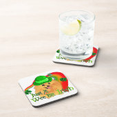 ポメラニア犬St patricks day コースター (右側)