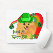 ポメラニア犬St patricks day マウスパッド (マウス)