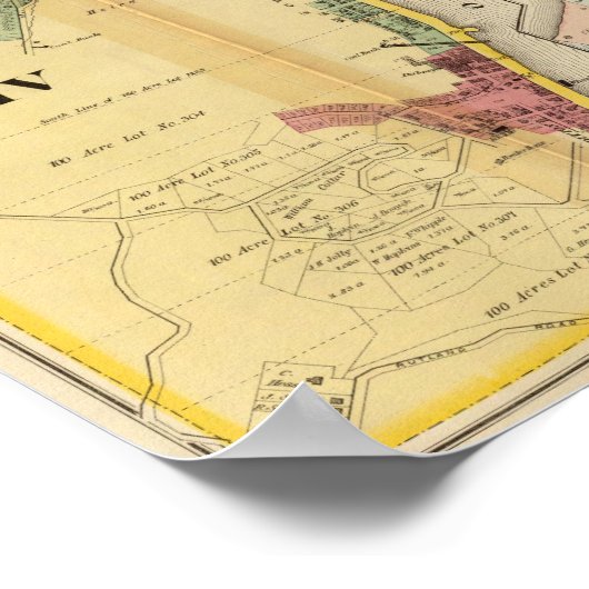 ポメロイの3区と4区 ポスター (角)