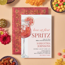 ポメロモダンカクテルブライダルシャワー 招待状