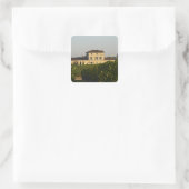 ポメロールのシャトー・ラフル・ペトロスとブドウ園。 スクエアシール (バッグ)