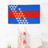 ポモインディアン国旗のエスニック・シンボル・アメリカ先住民アメリカ 横断幕 (インサイチュ)