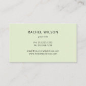 ポモダンスター·デュトーン·ブルー·イエローDJミュージシャン 名刺 (裏面)