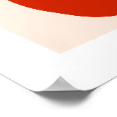 ポモドロトマイタリアントレトロモダンヴィンテージスタイル ポスター (角)