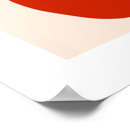 ポモドロトマイタリアントレトロモダンヴィンテージスタイル ポスター (角)