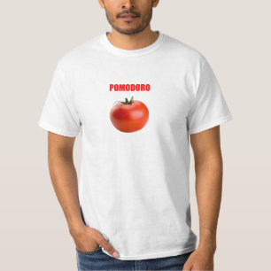 ポモドロ·トマトレッド Tシャツ