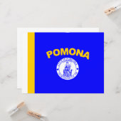 ポモナ国旗（カリフォルニア州） カード (正面/裏面インサイチュ)