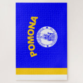 ポモナ国旗(カリフォルニア州) ジグソーパズル (縦)