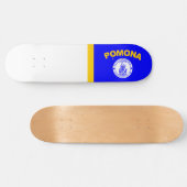 ポモナ国旗（カリフォルニア州） スケートボード (横)