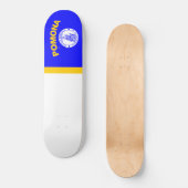 ポモナ国旗（カリフォルニア州） スケートボード (正面)