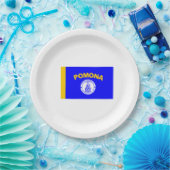 ポモナ国旗(カリフォルニア州) ペーパープレート (パーティー)