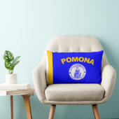 ポモナ国旗（カリフォルニア州） ランバークッション (椅子)