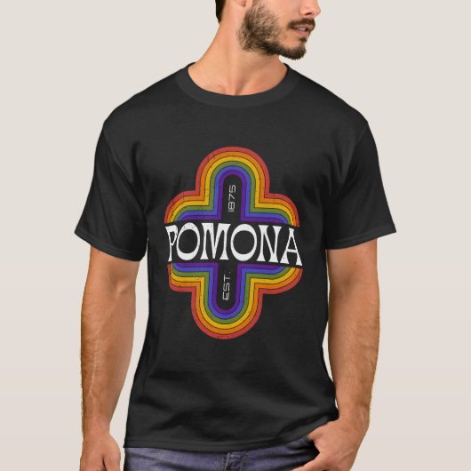 ポモナ・カリフォルニア1875 Tシャツ (正面)