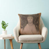 ポモーナ1872年(b/wの写真) クッション (椅子)