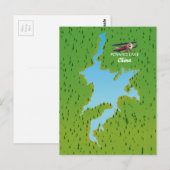 ポヤンレイク ポストカード (正面/裏面)