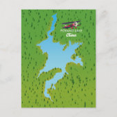 ポヤンレイク ポストカード (正面)