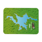 ポヤンレイク マグネット (横)