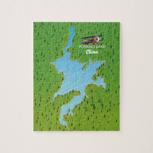 ポヤン湖 ジグソーパズル (縦)