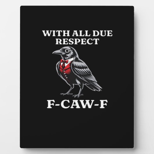ポライト F-Caw-F フォトプラーク (正面)