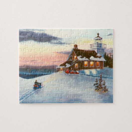 ポラリスの日没のパズル ジグソーパズル (横)