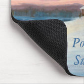 ポラリスの日没のマウスパッド マウスパッド (コーナー)