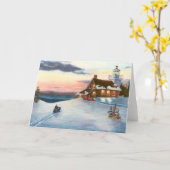 ポラリスサンセットカ空白のード カード (黄色い花)