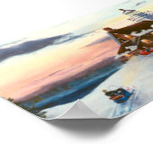 ポラリスサンセットポスター ポスター (角)