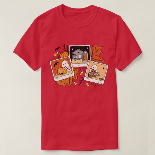 ポラロ幽霊のよく出るイド Tシャツ (デザイン正面)