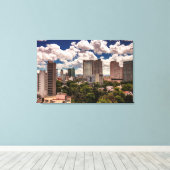 ポランコメキシコシティのホテルからのスカイライン キャンバスプリント (インサイチュ (ウッドフロア))