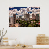 ポランコメキシコシティのホテルからのスカイライン ポスター (キッチン)