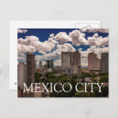 ポランコメキシコシティのホテルからのスカイライン ポストカード (正面/裏面)
